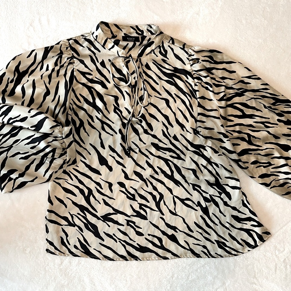 Zebra blouse